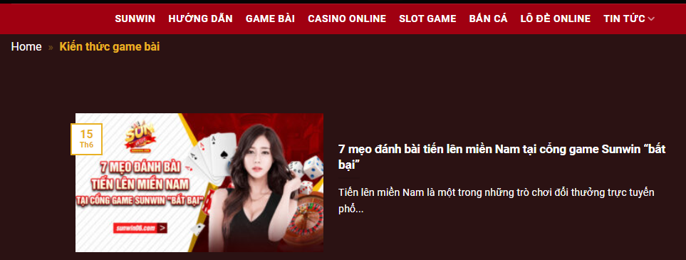 Kiến thức game bài