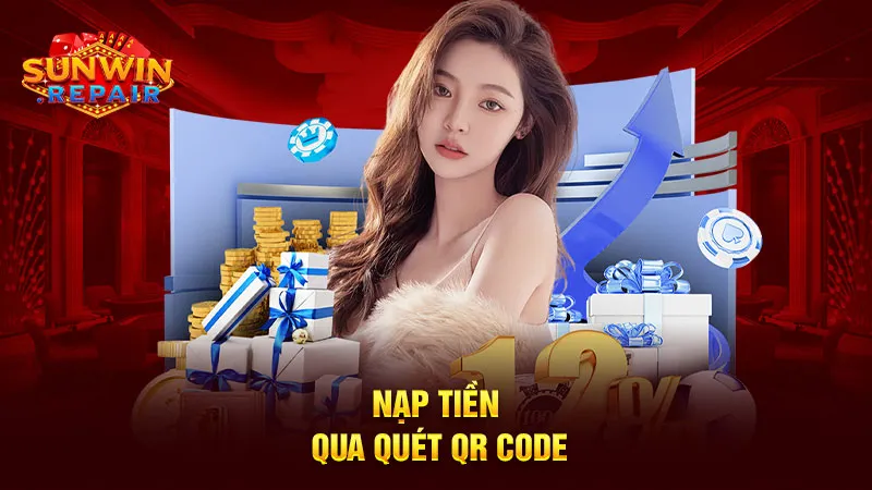 Nạp tiền qua quét qr code