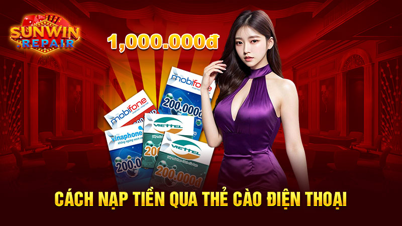 Cách nạp tiền qua thẻ cào điện thoại